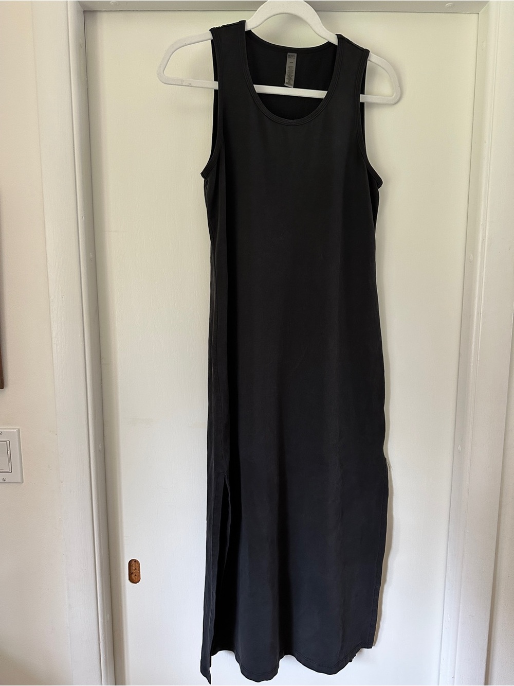 Beyond Yoga Black Tank Maxi Dress